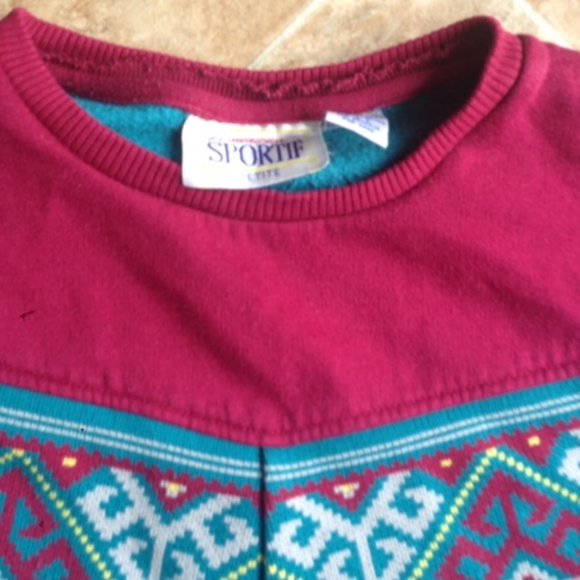 vintage grandma sweater - Picture 2 of 2